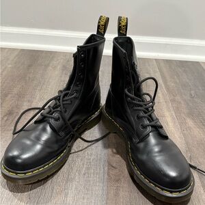 Dr. Martens Black 1460W Boots